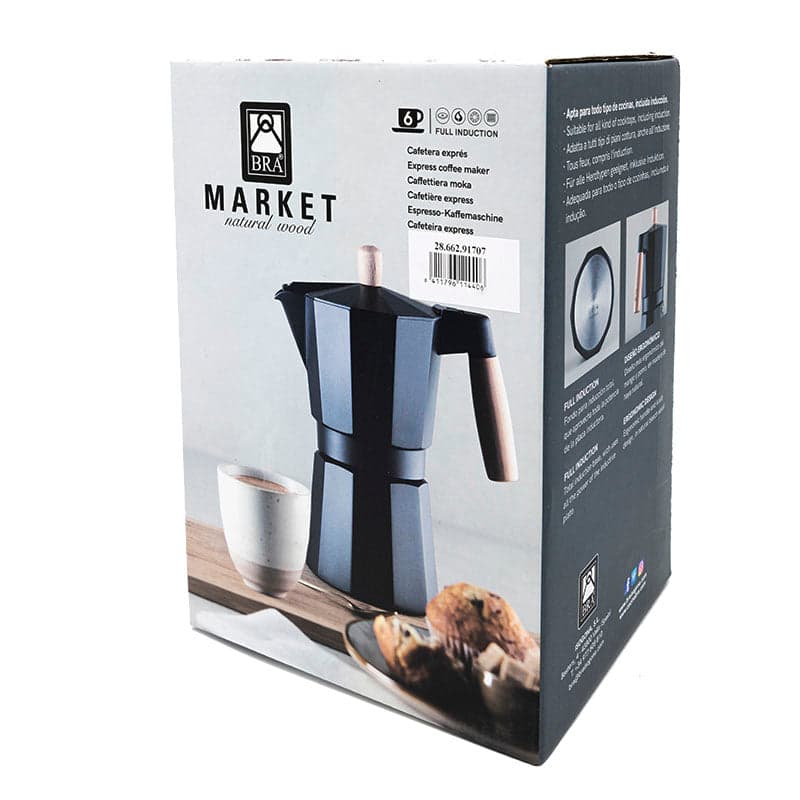 Cafetera 6 Tazas Market