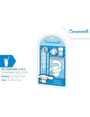 SET DE papeleria 5PCS cinnamoroll
