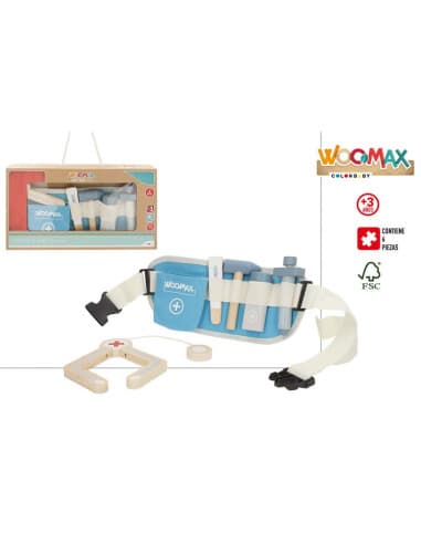 Woomax-cinturon doctor madera +3A