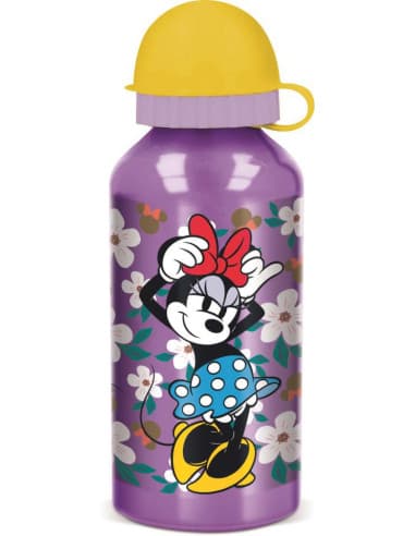 Stor botella aluminio pequeña 400 ML minnie sunshi