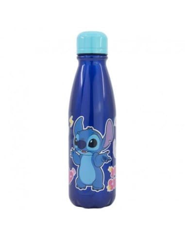 Stor botella aluminio infantil 600 ML stitch palms