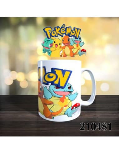 Taza pokemon pikachu AND friends