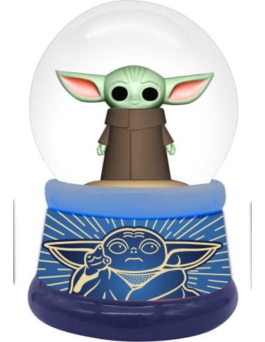 Stor globo DE nieve grogu EN estuche young adult