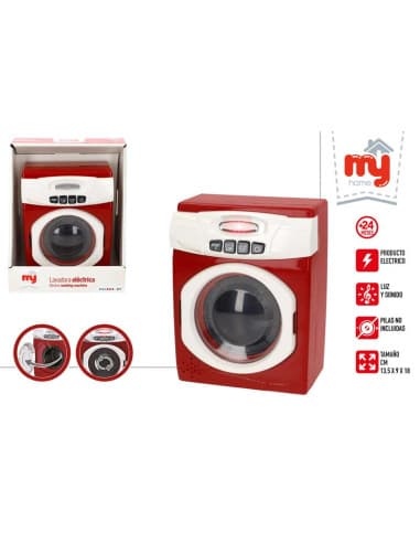 MY home-lavadora elec c/luz & sonido +24M
