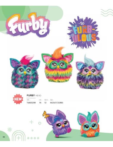 PELUCHE Furby 3 md assorted 20cm