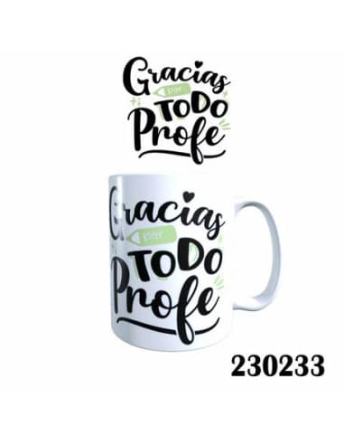 Taza gracias POR todo profe