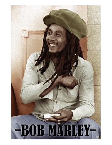 Poster BOB marley rolling papers