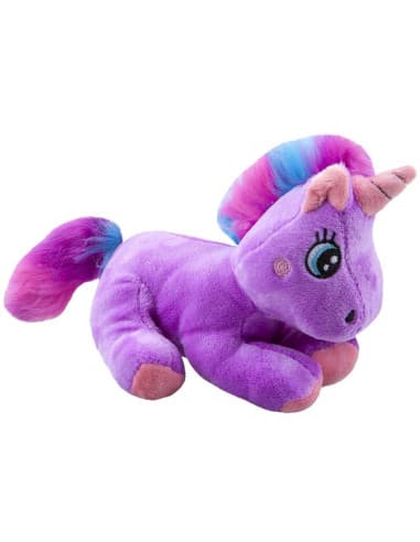 Peluche 16CM cute lying unicorn lilac