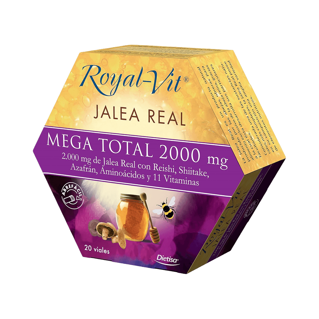 Jalea Real Mega Total (20 viales)