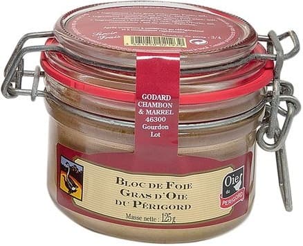 Bloque de Foie Gras de Oca del Périgord 125g