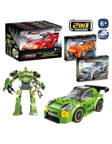 S/210 maqueta bloques coche sport 4/M