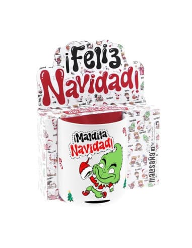 Taza 330 ML / MUG 330 ML - ¡maldita navidad!