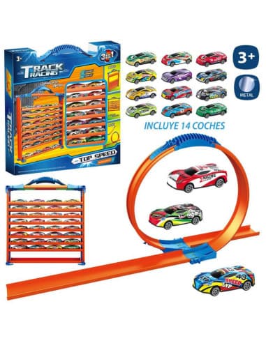 S/14 soporte coches miniatura 32 X 6 X 34 CM