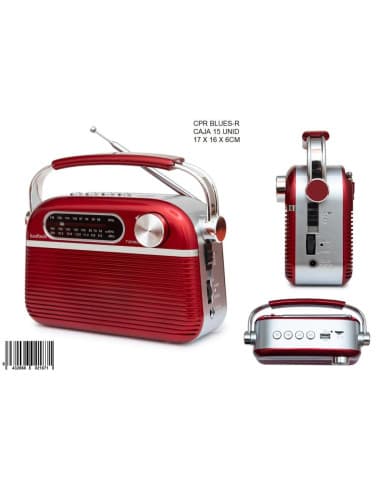 Radio am/fm/sw portatil pila/corriente/15/ RJ