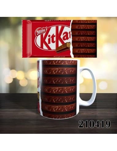 Taza frase choco KIT KAT