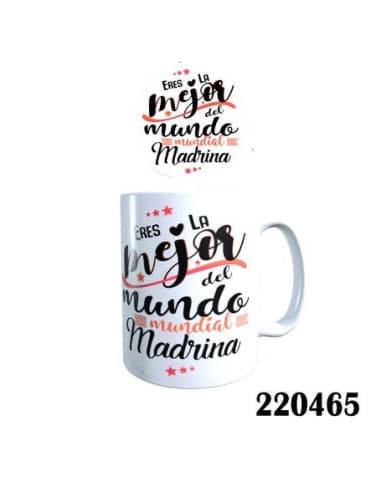 Taza frase LA mejor DEL mundo madrina