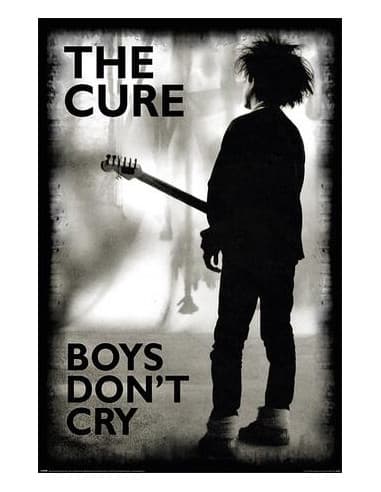 Poster THE cure boys don't CRY