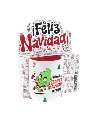 Taza 330 ML / MUG 330 ML - error 404 - espíritu NA
