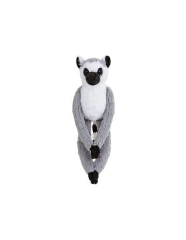 Peluche 100CM hanging lemur w/velcro hands
