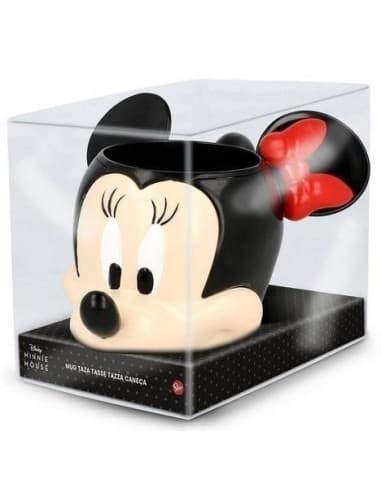 Stor taza ceramica 3D 360 mlácabeza minnie EN caja