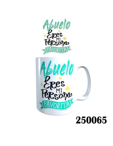 Taza frase abuelo eres MI persona favorita