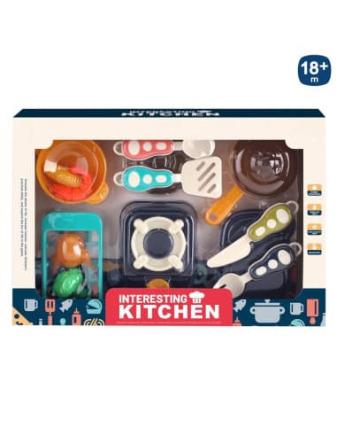 S/12 juego menaje CON cocina