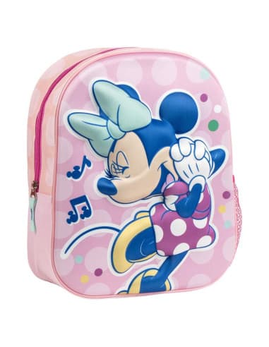 Mochila infantil 3D MN back TO school 20