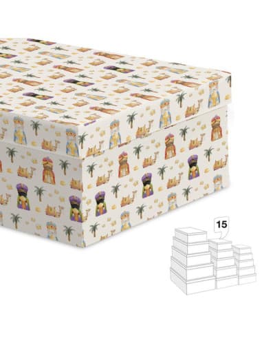 Juego 15 cajas reyes magos (2 - 4)