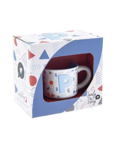 Taza mini / mini MUG 50ML - letter P