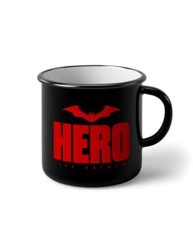 Taza metalica batman armor 380ML