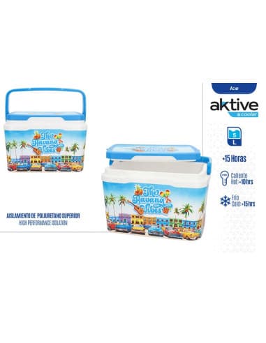 Aktive cooler-nevera rigida plastico 5l-summer TRE