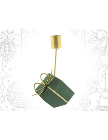 Posavelas madera regalo verde