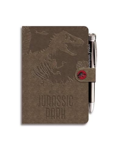 Cuaderno premium A5 CON boligrafo proyector jurass