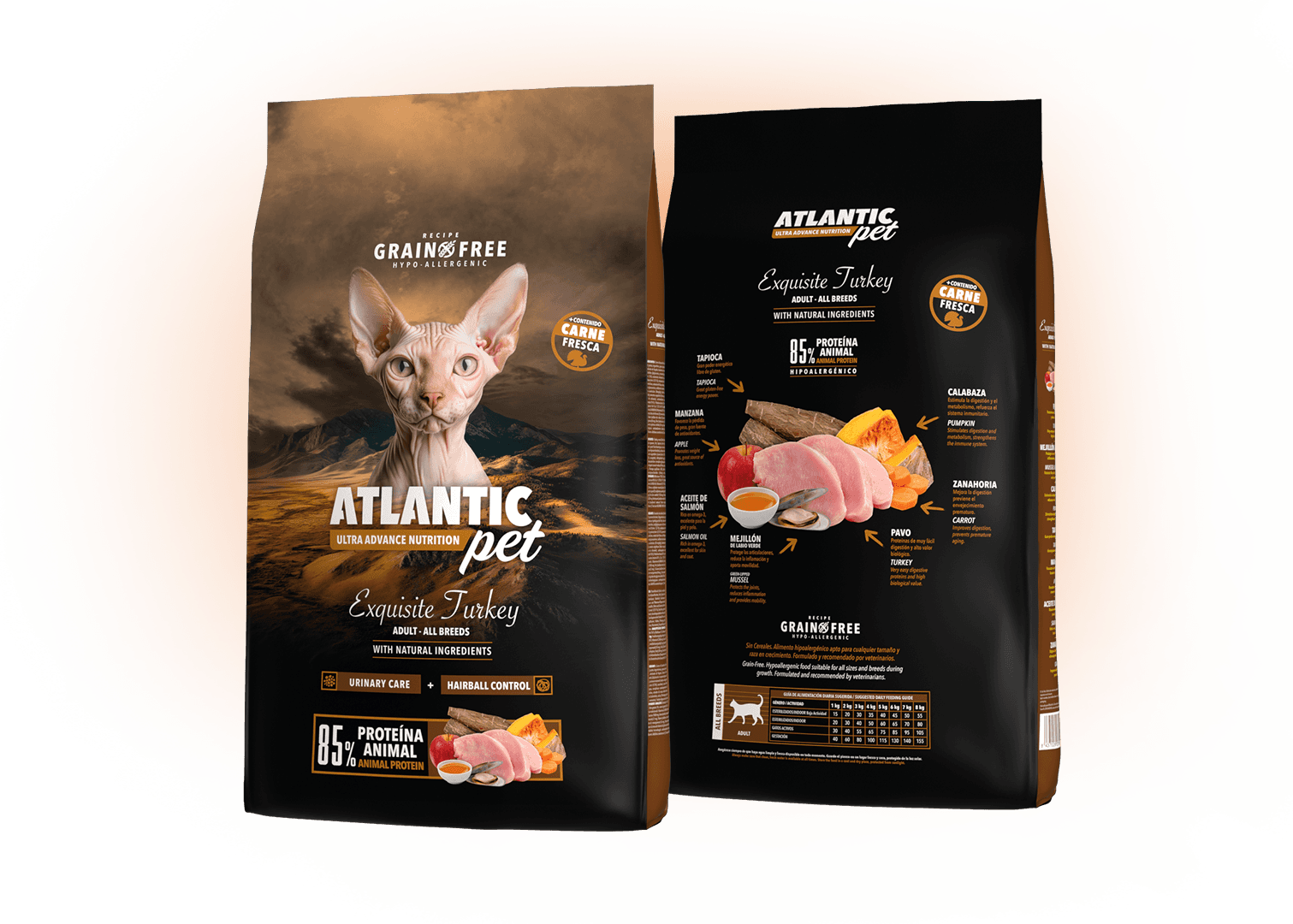 EXQUISITE TURKEY pienso grain free gato