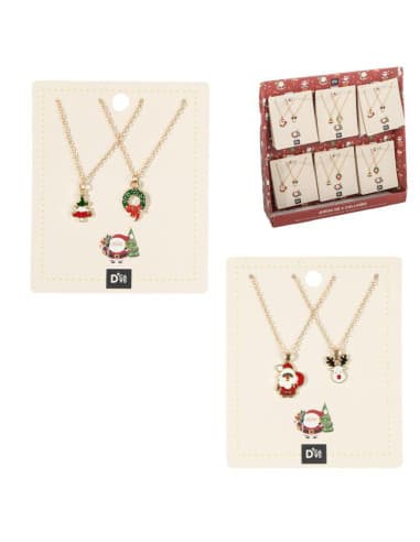 Juego DE 2 collares DE navidad 2M (24 - 48)