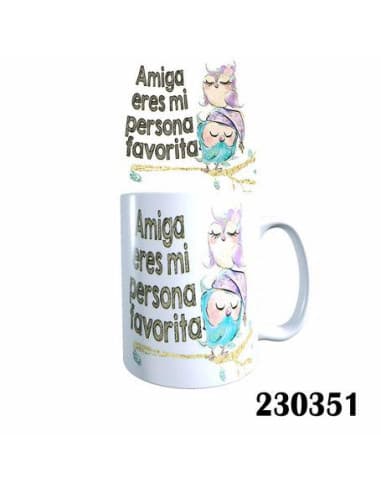 Taza frase amiga eres MI persona favorita