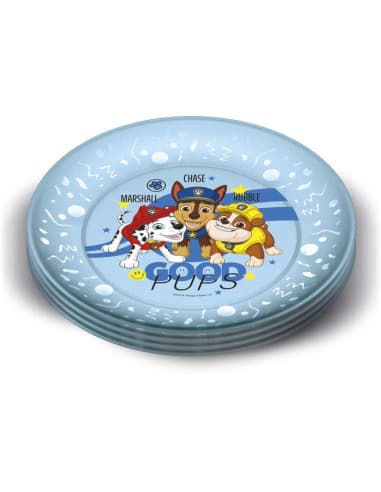 Stor SET 4 PCS plato PP JOY PAW patrol BOY