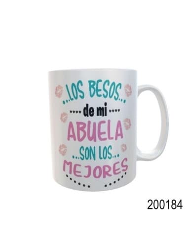 Taza frase LOS besos DE MI abuela