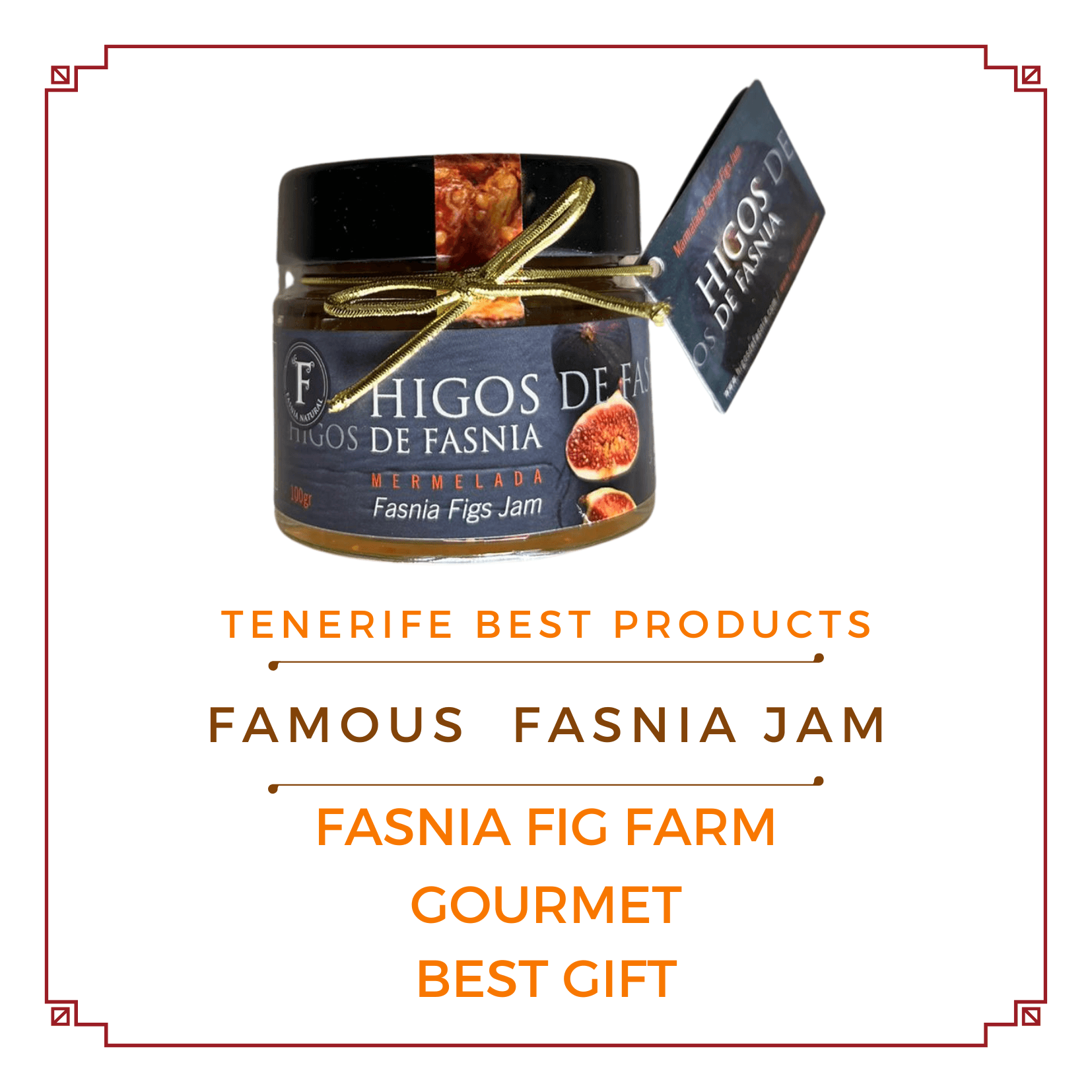 Pruductos de Fasnia Tenerife Fig Jam 100gr