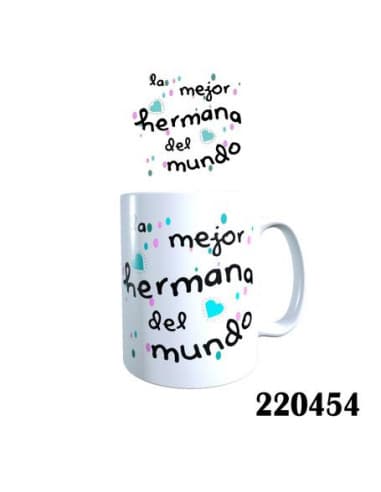 Taza frase taza LA mejor hermana DEL mundo