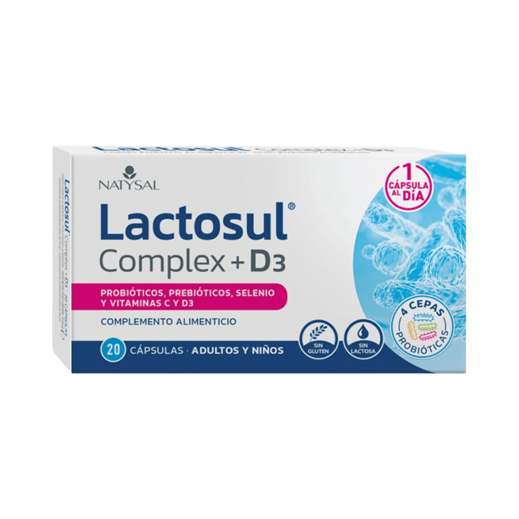 Lactosul Complex+D3 (20 caps)