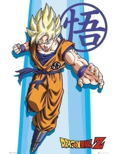 Poster dragon ball Z SS goku