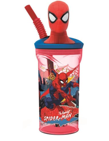 Stor vaso figurita 3D 360 ML spiderman moving targ
