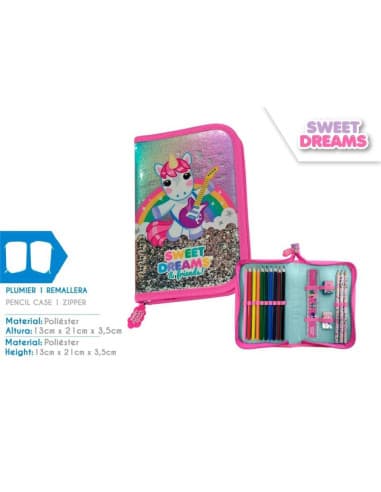 Estuche metalizado sweet dreams (6x4)