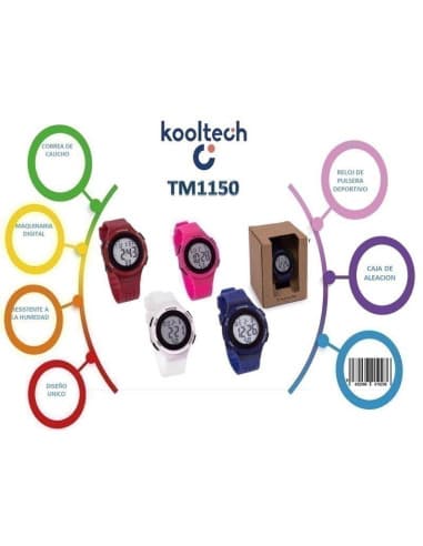 Reloj DE pulsera digital expos. timemark 60