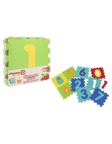 Numbers puzzle mats 9PCS