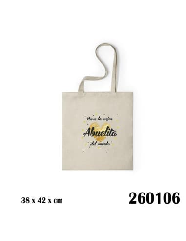 Bolso frase para LA mejor abuelita DEL mundo