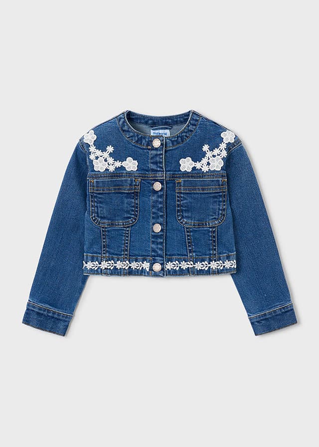 chaqueta jeans niña mayoral