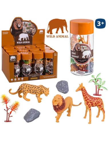 Animales selva PVC 8 X 12 CM