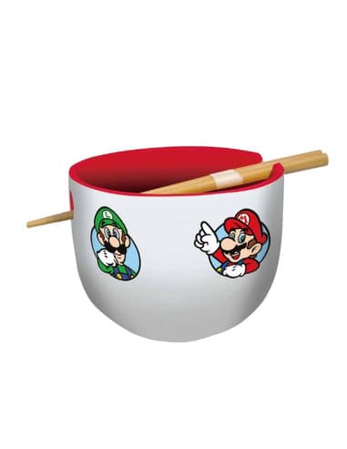Stor cuenco ramen CON palillos EN caja regalo supe